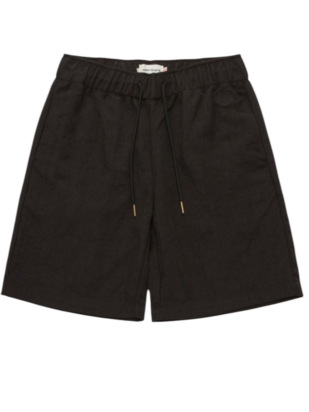 Honor The Gift Black Nylon Shorts Structured Streetwear Drawstring XS - Picture 1 of 12